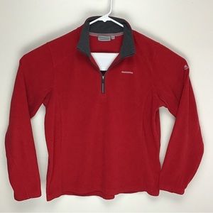 Craghoppers mens long sleeve quarter zip fleece jacket L